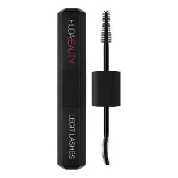 Huda Beauty Legit Lashes double-ended volumizing and lengthening mascara component with dual wands at ZARÉ Cosmetics