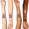 Dior Backstage Eye Palette texture and shade swatches close-up