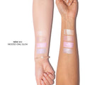 Dior Backstage Glow Maximizer Palette applied as highlighter application look