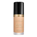 Too Faced Born This Way Foundation in Warm Nude shade bottle.