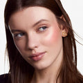 Dior Rouge Blush Colour & Glow 457 Diorette palette open showing the matte coral blush and peachy-gold highlighter