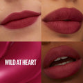 Maybelline Super Stay Teddy Tint shade card featuring 50 Wild at Heart