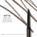 Morphe Micro Brow Pencil ultra-precise micro tip and spoolie benefits