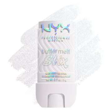 NYX Professional Makeup Buttermelt Stix in 03 That's So Melt, cream highlighter stick with swatch texture
