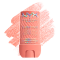 NYX Professional Makeup Buttermelt Stix in 09 Melt Down, cream highlighter stick with swatch texture