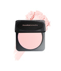 Huda Beauty Easy Bake Pressed Powder in Cherry Blossom Cake, compact pressed powder in a black case