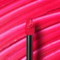 Stila Stay All Day liquid lipstick applicator wand with Pinktini cream texture smudge macro look at ZARÉ Cosmetics