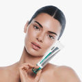 Anua PDRN Hyaluronic Acid 100 Moisturizing Cream tube with clean white packaging and turquoise accent showing lightweight barrier repair cream.