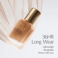 Estée Lauder Double Wear 36HR long wear foundation wrapped in lightweight mesh fabric at ZARÉ Cosmetics