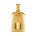 Tom Ford Black Orchid Parfum 100ml gold metallic bottle isolated on a white background at ZARÉ Cosmetics