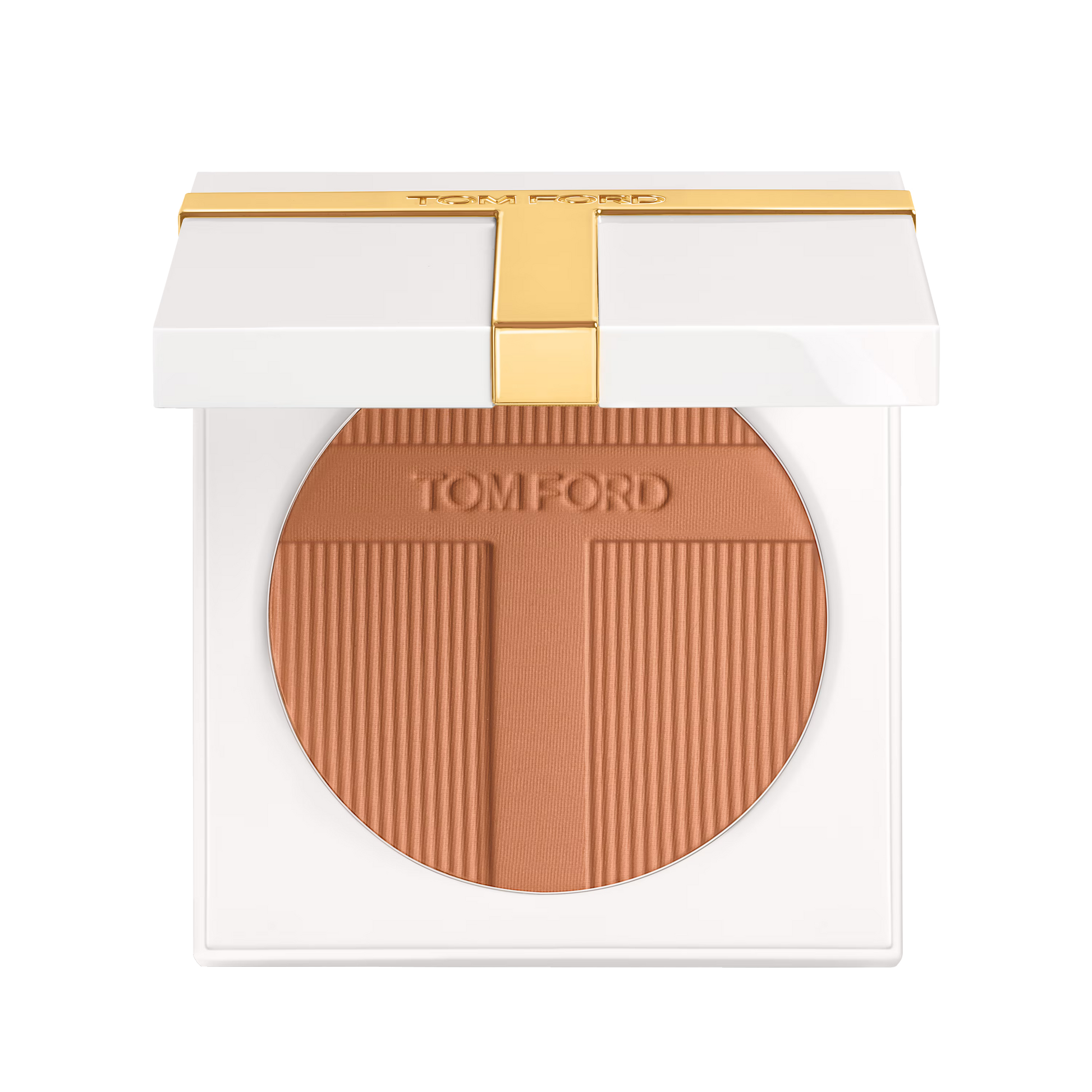 Tom Ford Soleil Bronzing Powder in 01 Corsica compact on black background