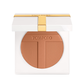 Tom Ford Soleil Bronzing Powder in 01 Corsica compact on black background