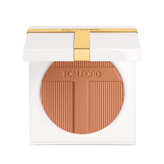 Tom Ford Soleil Bronzing Powder in 01 Corsica compact on black background