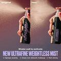 Urban Decay All Nighter setting spray original versus new weightless ultrafine mist sprayer comparison on ZARÉ Cosmetics